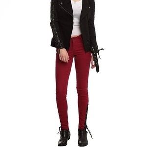 Red Joan Jett Tripp pants